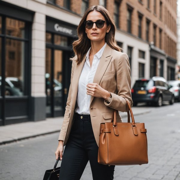 Quels types de sacs à main sont parfaits pour un look de bureau minimaliste?